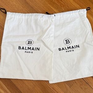 Balmain White  Storage Dust Bags